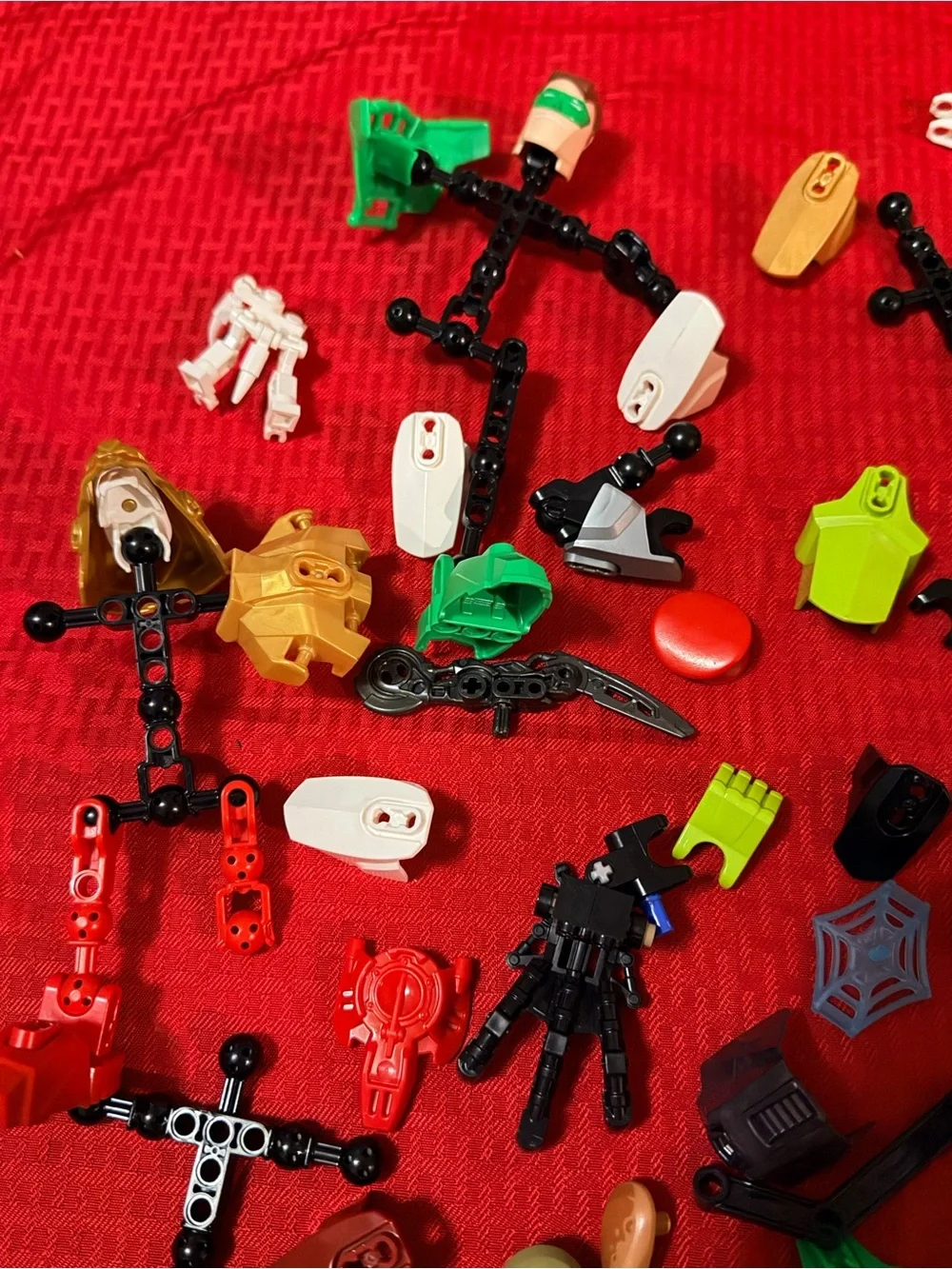 Bionicle and Hero parts mixed lot Lego